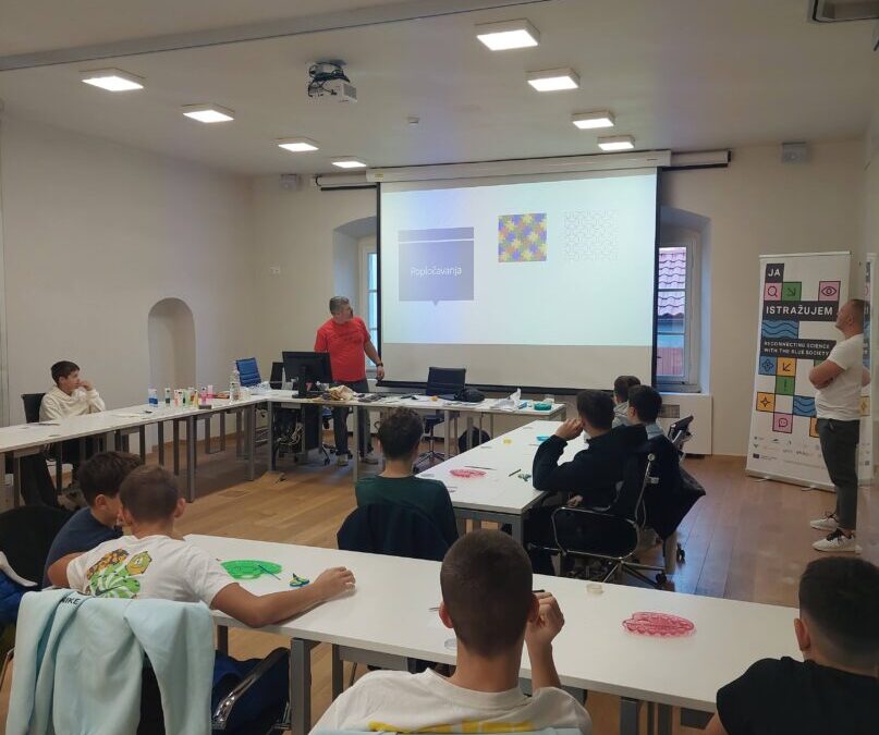 Ja istražujem – radionice u Palači Moise