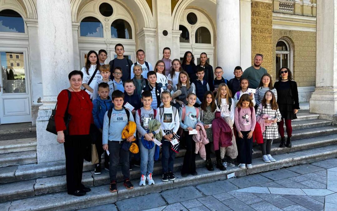 GLAZBENI ODJEL NA EDUKACIJSKOM KONCERTU U RIJECI