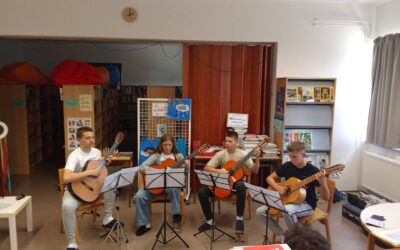 Gitarska radionica glazbenog odjela s učenicima iz Kastva