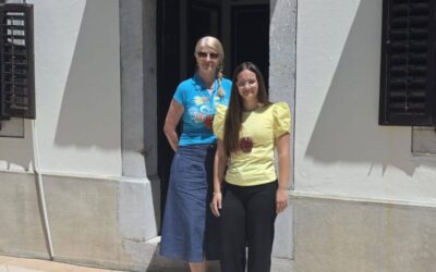 Naša učenica Dora Buš na obilježavanju manifestacije Proljeće u Ronjgima